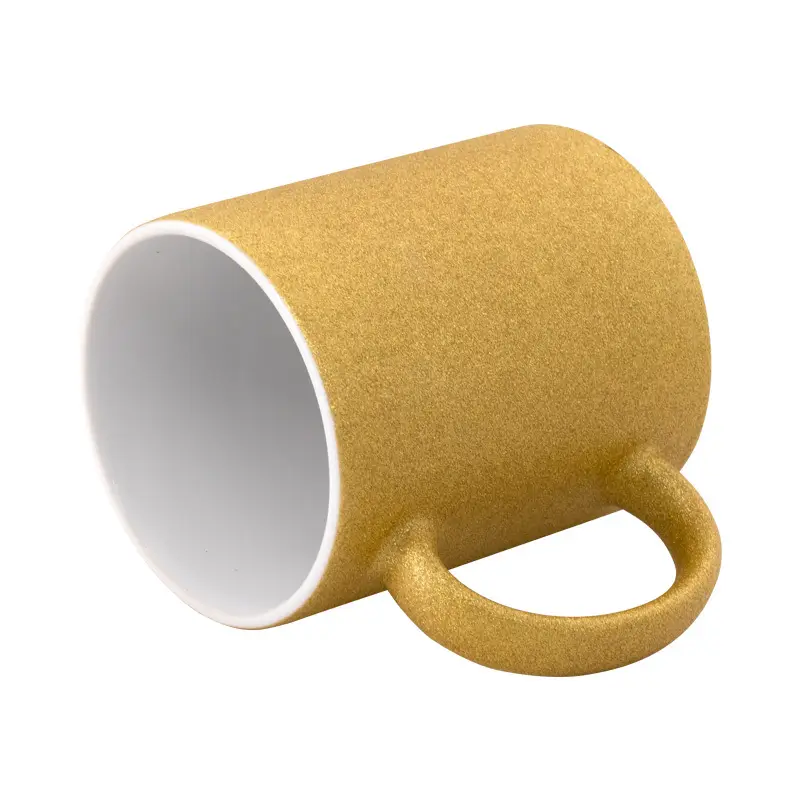 taza dorada lado taza dorada lado