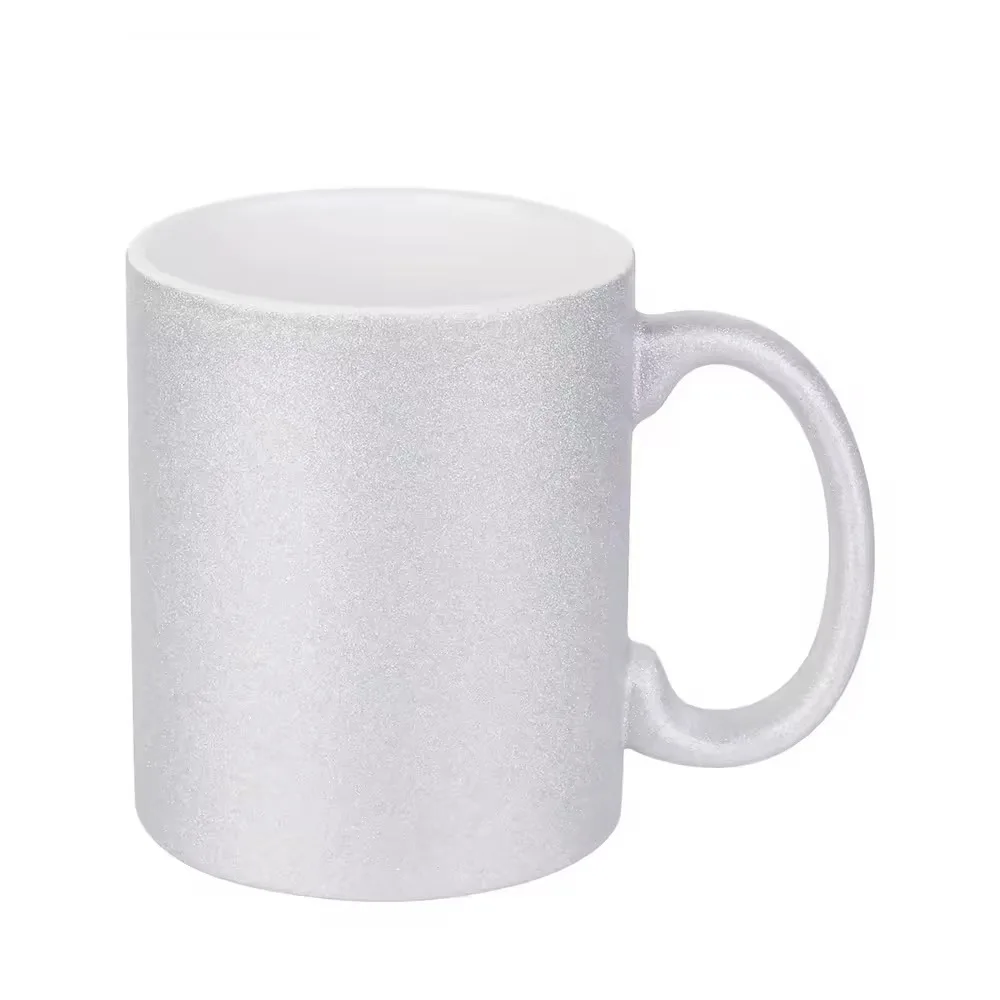 taza glitter plateado taza glitter plateado