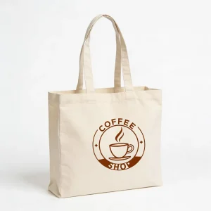 bolsa tote bag con fuelle personalizable